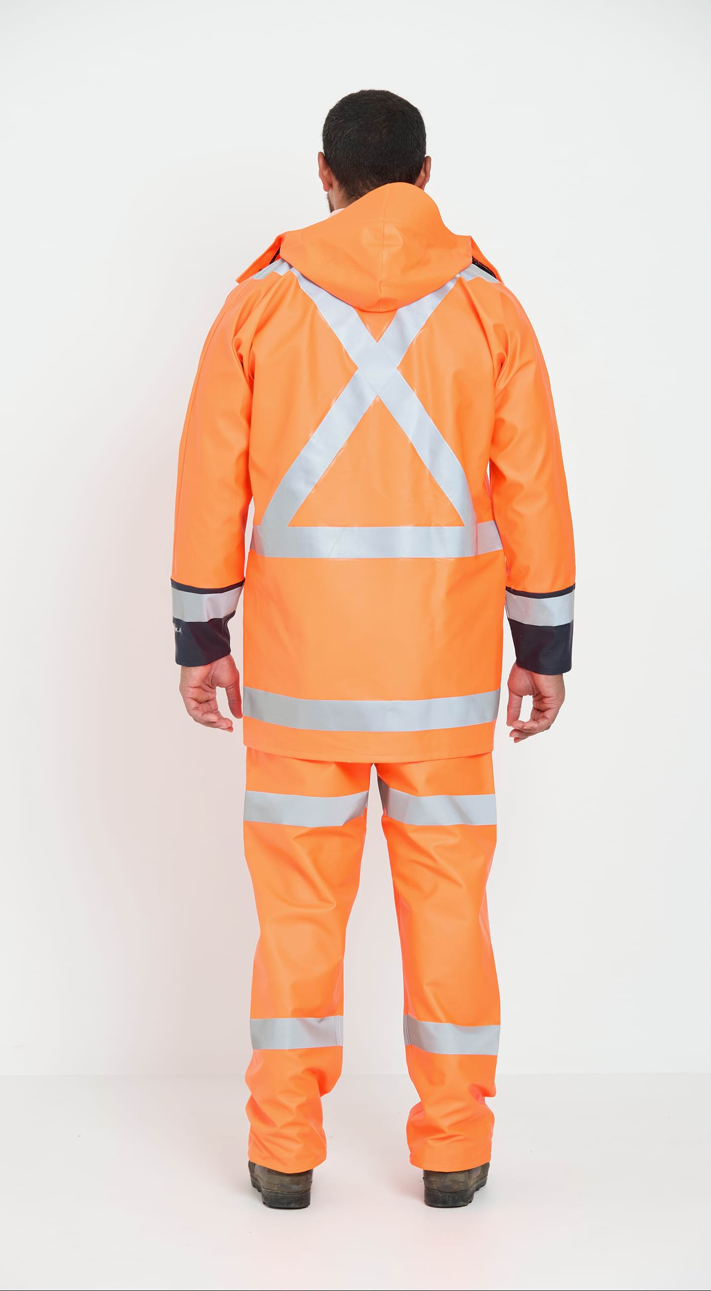 Tufflex TTMC Hi-Vis Waterproof Parka for Outdoor Work | Kaiwaka