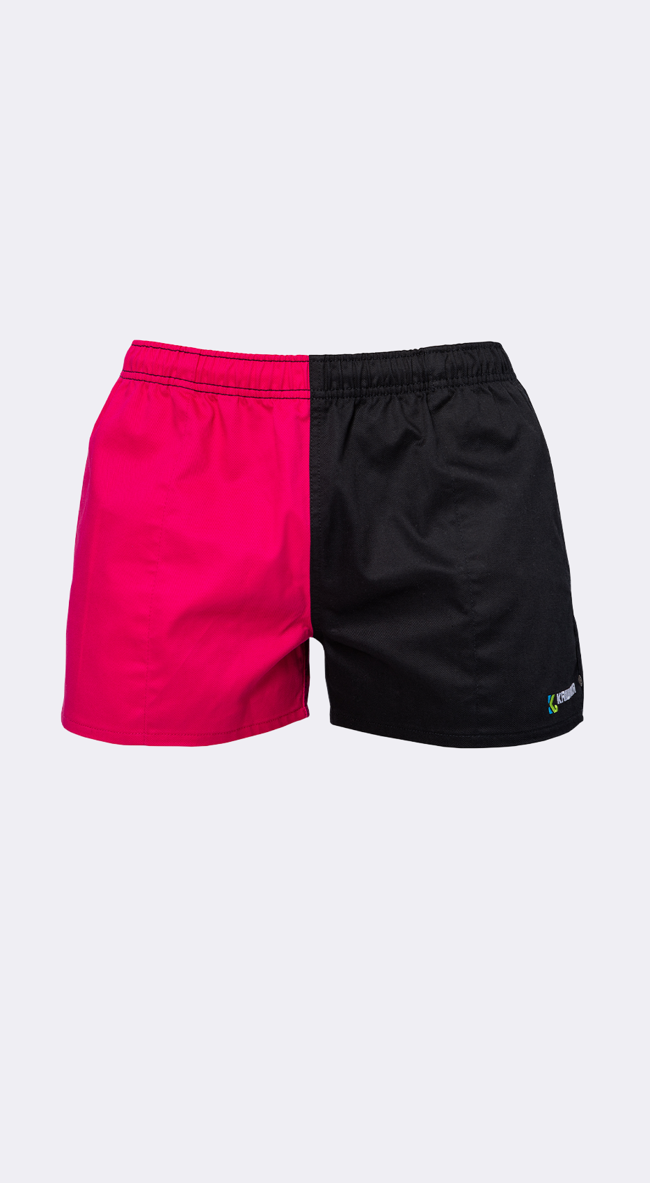 Pink & Black Shorts