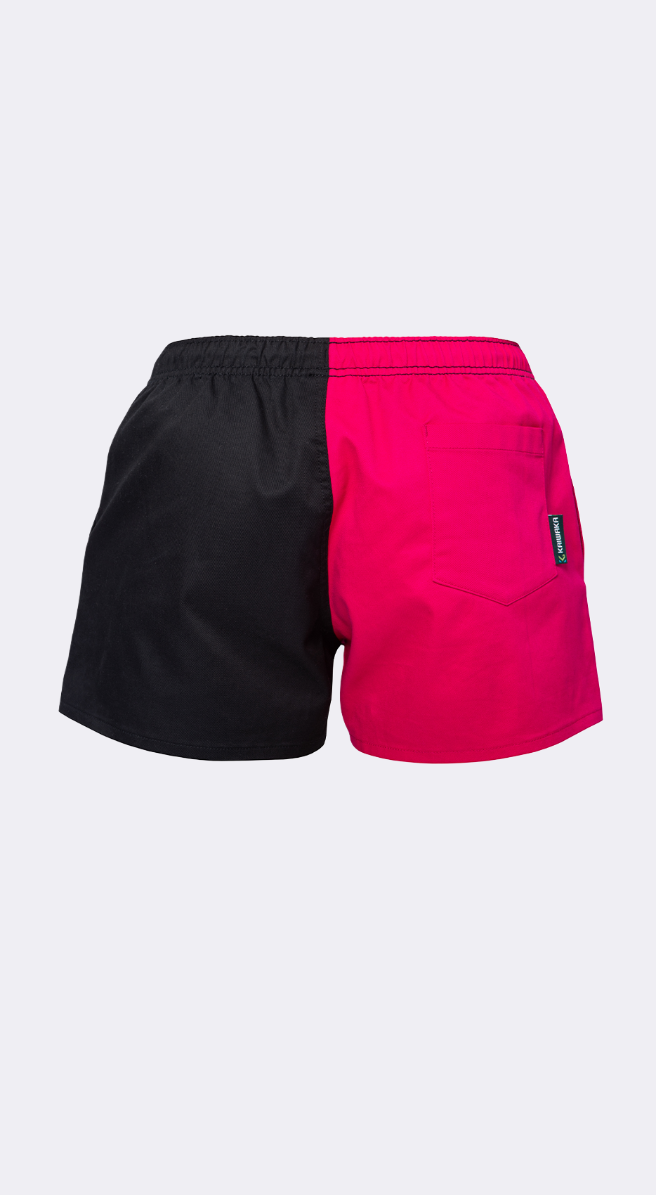 Pink & Black Shorts