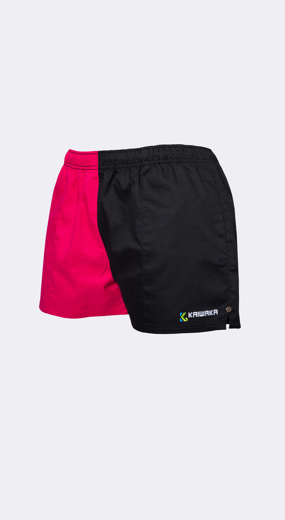 Pink & Black Shorts