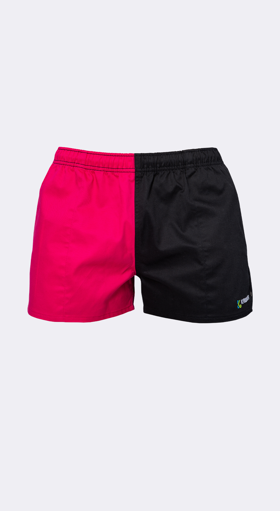 Pink & Black Shorts