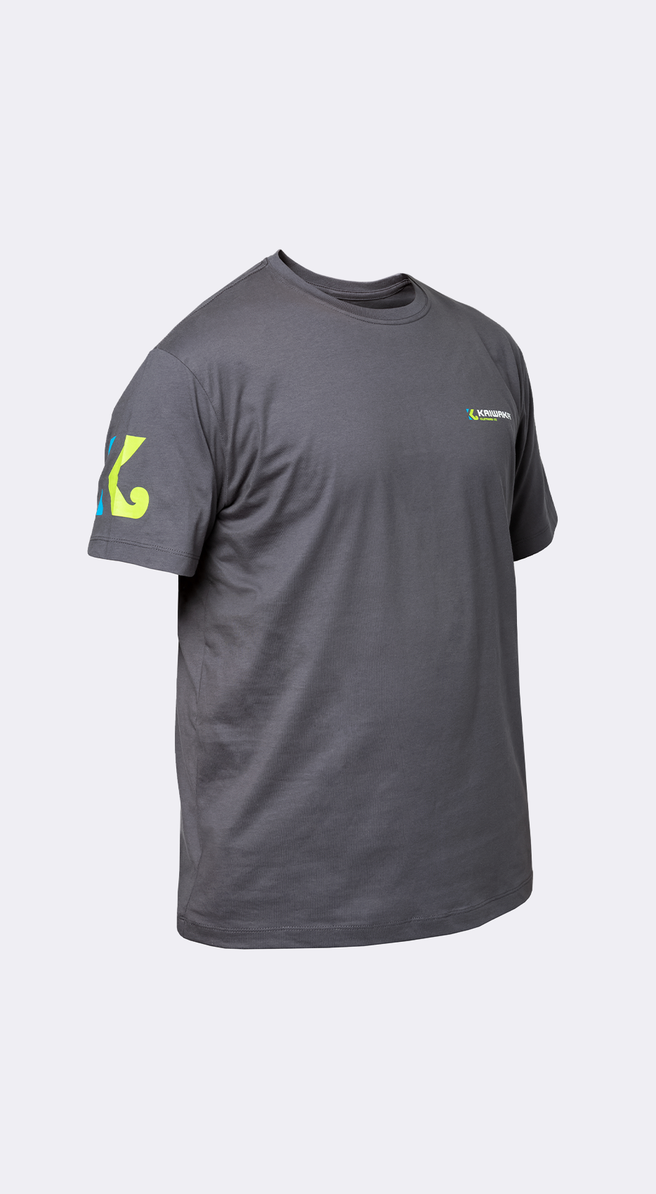 Kaiwaka Grey Short Sleeve T-Shirt