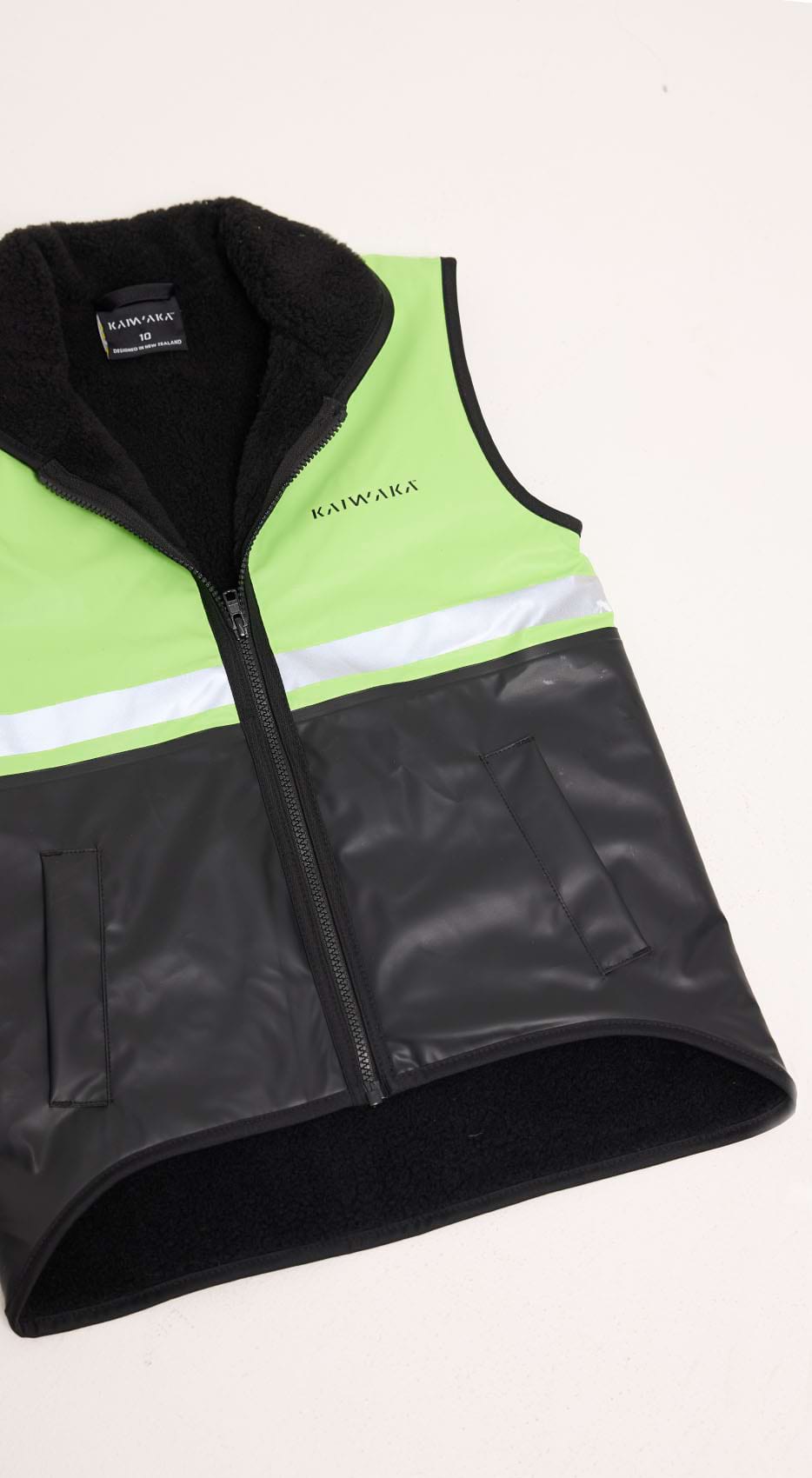 Kids Green Vest