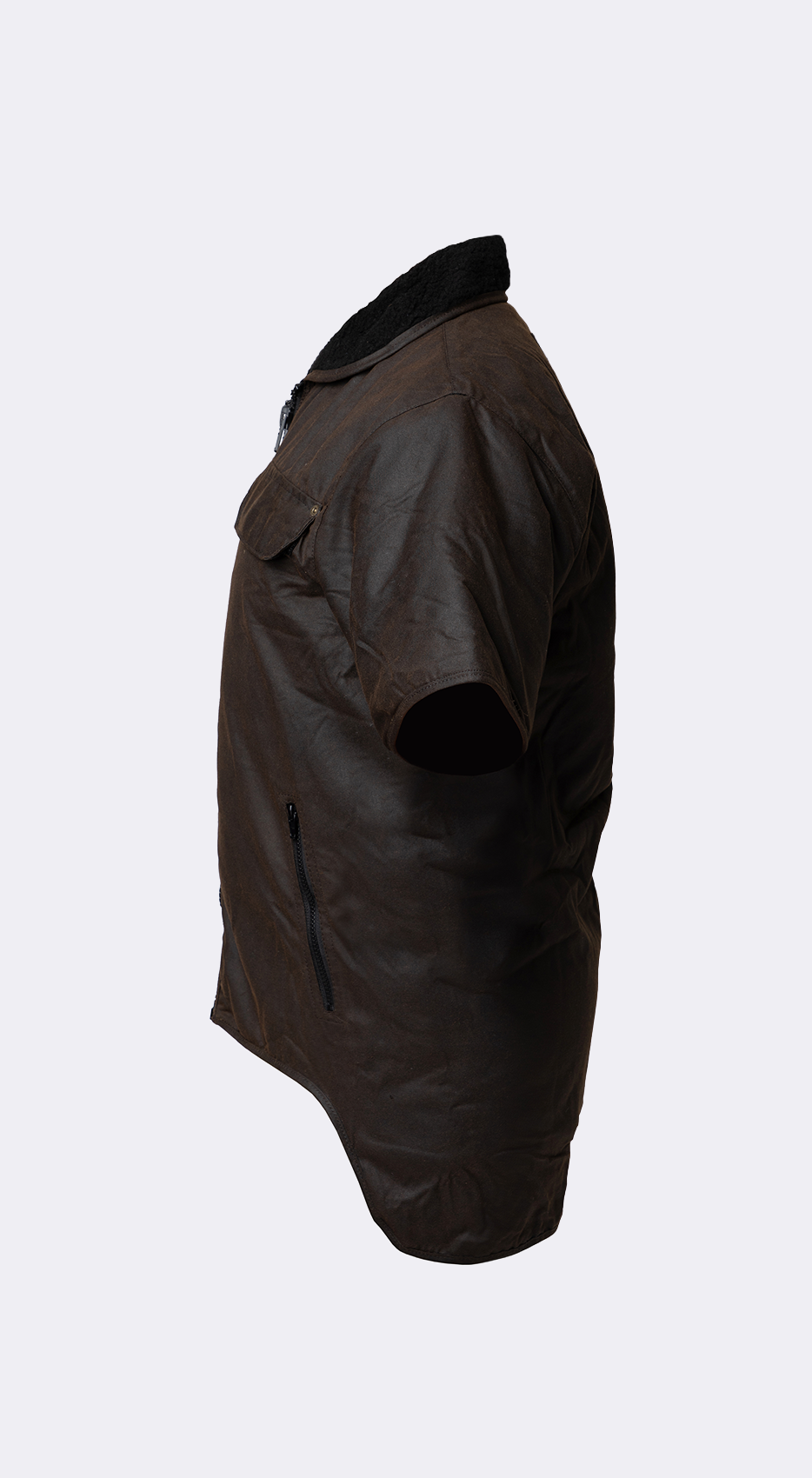 Oilskin Short Sleeve Vest